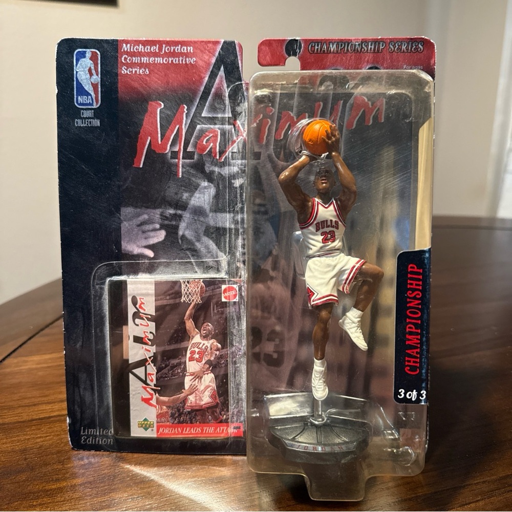 Michael JordanChampionship Series #3 of 3 - White Uniform Figure Vintage